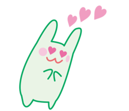 life's conversation of Rabbit's friends sticker #4392065