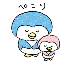 Daily life of a penpen sticker #4392093