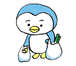 Daily life of a penpen sticker #4392117