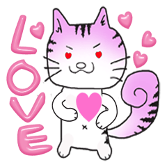 Beleaguered rabbit and cat