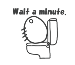 It's just a bird. sticker #4392449