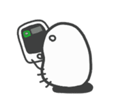 It's just a bird. sticker #4392451