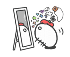 It's just a bird. sticker #4392452