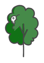 It's just a bird. sticker #4392454