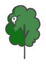 It's just a bird. sticker #4392454