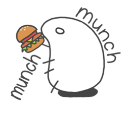 It's just a bird. sticker #4392461