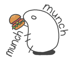 It's just a bird. sticker #4392461