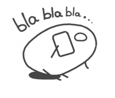 It's just a bird. sticker #4392462