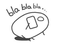 It's just a bird. sticker #4392462