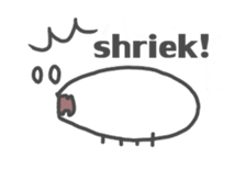 It's just a bird. sticker #4392466