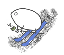 It's just a bird. sticker #4392468