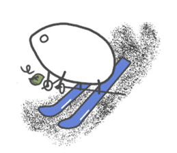 It's just a bird. sticker #4392468