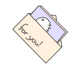 It's just a bird. sticker #4392471