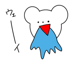 Uzai's bear sticker #4392794