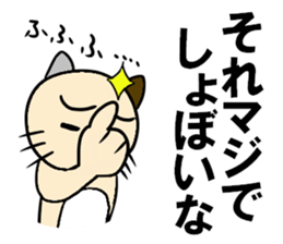 cat for men3 sticker #4392977