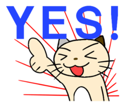 cat for men3 sticker #4392984