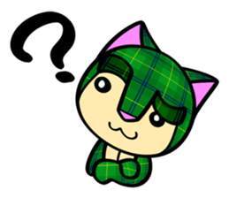 The cat which pretends not to know sticker #4393321