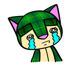 The cat which pretends not to know sticker #4393341