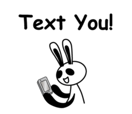 Pandabbit sticker #4393665