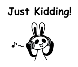 Pandabbit sticker #4393667