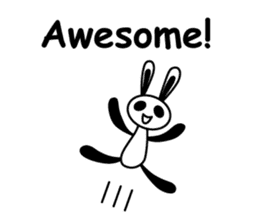 Pandabbit sticker #4393668