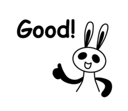 Pandabbit sticker #4393671