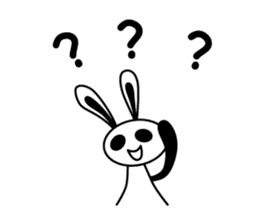 Pandabbit sticker #4393676