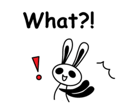 Pandabbit sticker #4393679