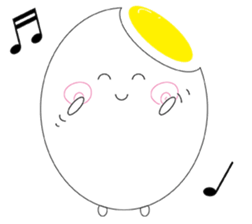 Firmly Boiled Egg sticker #4393719