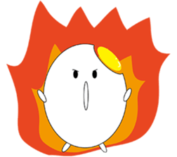 Firmly Boiled Egg sticker #4393724