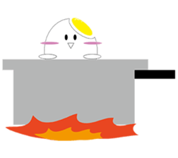 Firmly Boiled Egg sticker #4393726