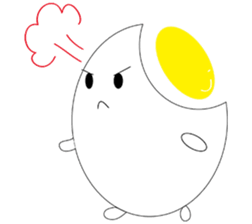 Firmly Boiled Egg sticker #4393734