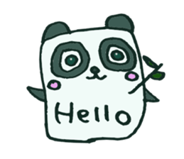 Square animals and friends sticker #4394417