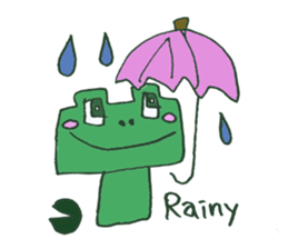 Square animals and friends sticker #4394447