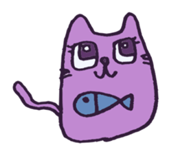 Square animals and friends sticker #4394451