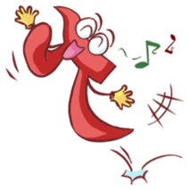 x+y Anna's Pi in Mathland, Anna and Pi I sticker #4394701