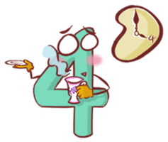 x+y Anna's Pi in Mathland, Anna and Pi I sticker #4394717