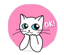 "OK" Cats(English ver.) sticker #4395148