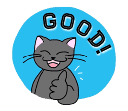 "OK" Cats(English ver.) sticker #4395153