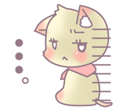 Cats want to bothered! sticker #4395435