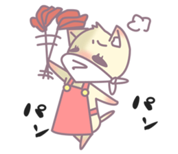 Cats want to bothered! sticker #4395437