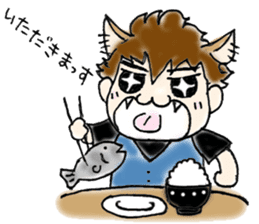 Cat craftsman sticker #4395458