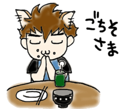 Cat craftsman sticker #4395459