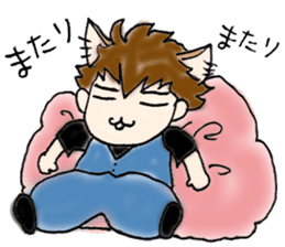 Cat craftsman sticker #4395460