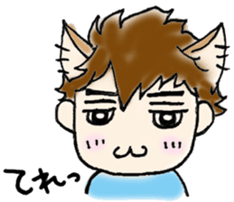 Cat craftsman sticker #4395465