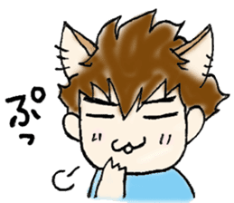 Cat craftsman sticker #4395484