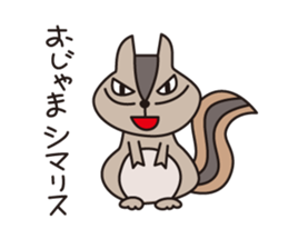 Japanese poor joke (animals) sticker #4395864