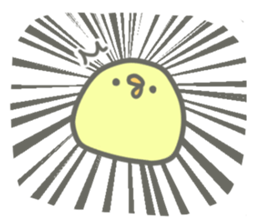 I and chick sticker #4396131