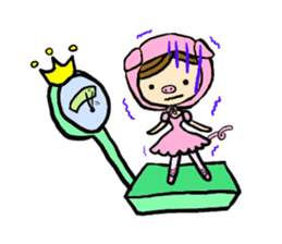 BALLET GIRL sticker #4396379