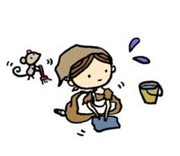 BALLET GIRL sticker #4396386